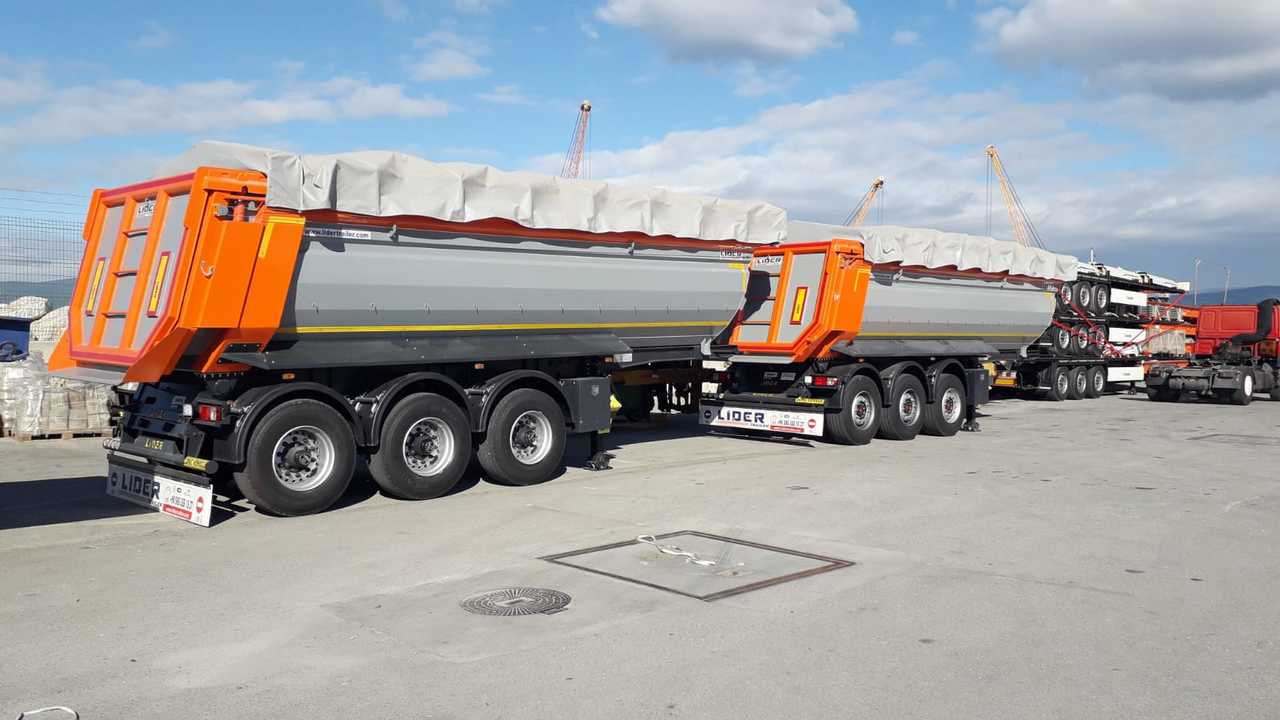 Nový Sklápěcí návěs pro dopravu dřeva LIDER 2024 MODELS YEAR NEW (MANUFACTURER COMPANY LIDER TRAILER & TANKER: obrázek 11