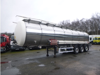 Cisternový návěs pro dopravu chemických látek L.A.G. Chemical tank inox 37.5 m3 / 1 comp: obrázek 1