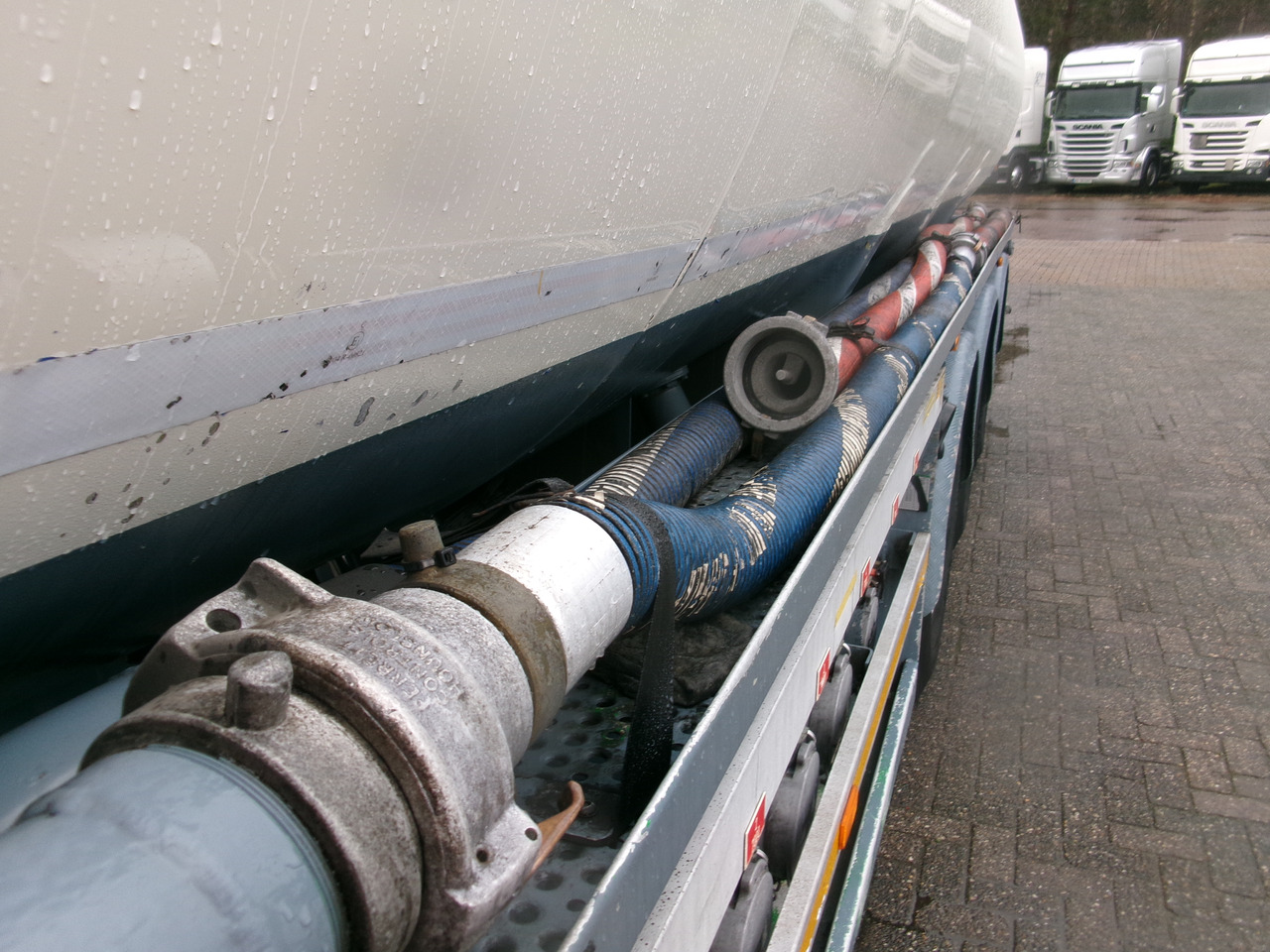 Cisternový návěs pro dopravu paliva L.A.G. Fuel tank alu 44.5 m3 / 6 comp + pump: obrázek 14