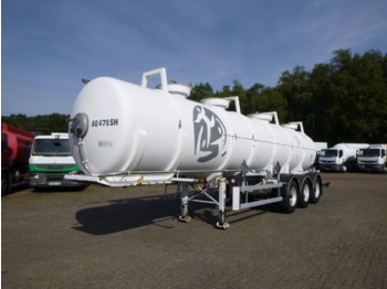 Cisternový návěs pro dopravu chemických látek Maisonneuve Chemical ACID tank inox 24.5 m3 / 1 comp / ADR 11/2021: obrázek 1