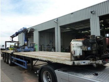 Diversen Weightlifter Bouwstoffen kraan stenenk - Návěs valník/ Plato