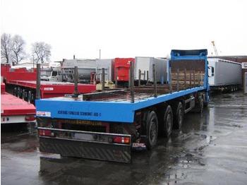 Doll 3-Achs-Sattelauflieger - teleskopierbar - Návěs valník/ Plato