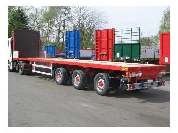 Doll 3-Achs-Tele-Sattelauflieger - hydr. gelenkt - Návěs valník/ Plato