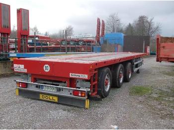 Doll 4-Achs-Megatrailer - teleskopierbar - Návěs valník/ Plato