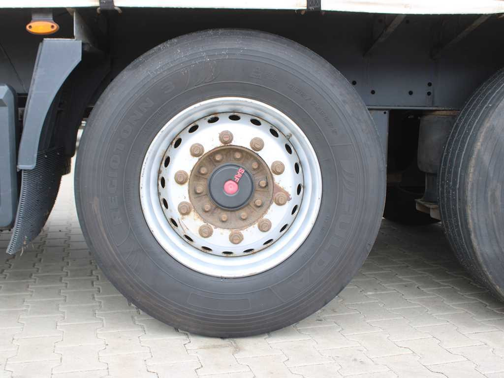 Plachtový návěs Fliegl SDS 390, MULDA, MULTILOCK, LIFT AXLE, SAF