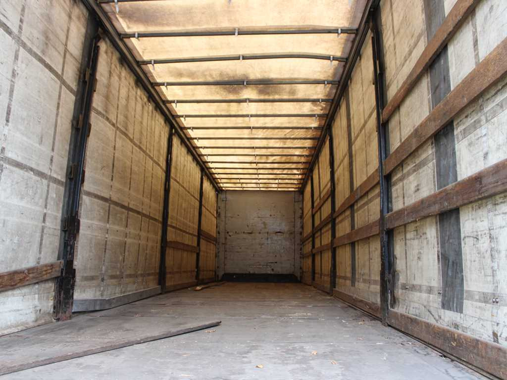 Plachtový návěs Krone KRONE SDP 27 WKE, LIFTING AXLE