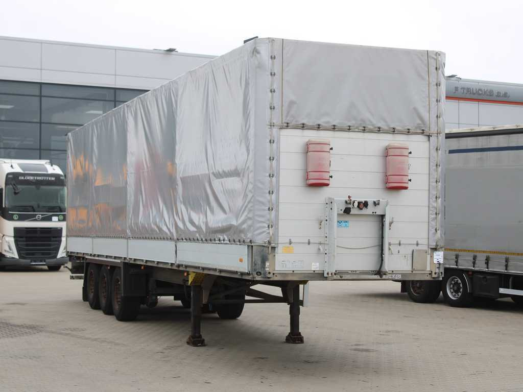Plachtový návěs Schmitz CARGOBULL SPR, LIFTING AXLE, SIDE PANEL