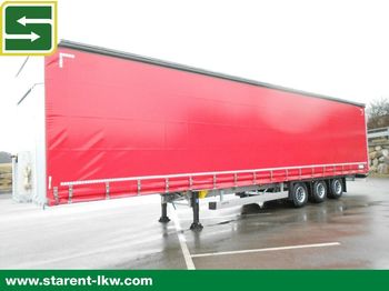 Plachtový návěs Schmitz Cargobull Megatrailer,Hubdach,Liftachse, XL+Getränke Zert.