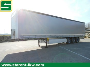 Plachtový návěs Schmitz Cargobull Tautliner, Liftachse, Palettenkasten