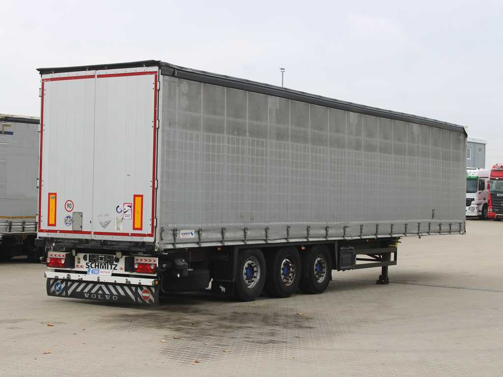 Plachtový návěs Schmitz SCHMITZ CARGOBULL, LIFTING AXLE, MULTILOCK