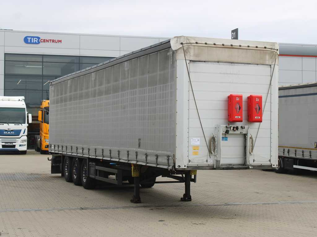 Plachtový návěs Schmitz SCHMITZ CARGOBULL, LIFTING AXLE, MULTILOCK