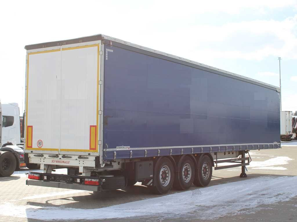 Plachtový návěs Schwarzmüller SPA 3/E, MULTILOCK, LIFTING AXLE, SAF, MULDA