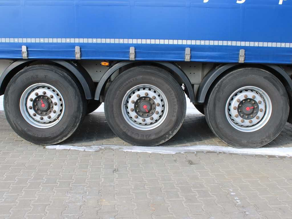 Plachtový návěs Schwarzmüller SPA 3/E, MULTILOCK, LIFTING AXLE, SAF, MULDA