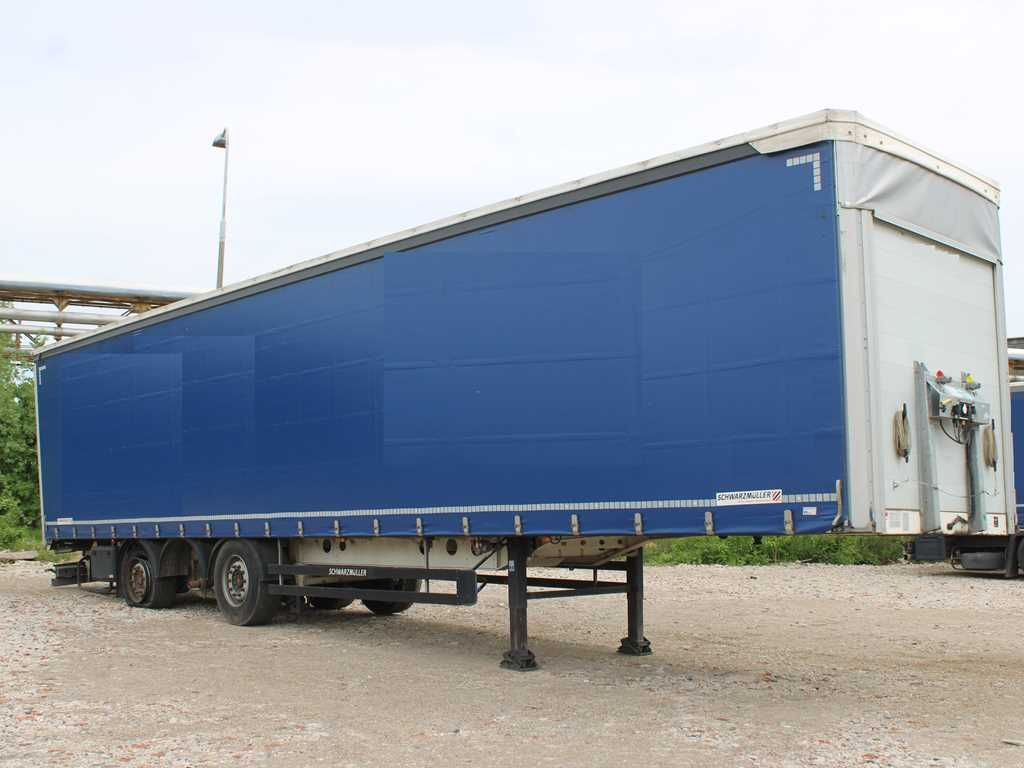 Plachtový návěs Schwarzmüller SPA 3/E, MULTILOCK, LIFTING AXLE, SAF, MULDA