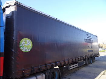 Tirsan 3 ASSEN MET ROLLENBAAN MET ALU BORDEN - Plachtový návěs