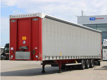 Plachtový návěs  Vanhool 04, LOWDECK, LIFTING ROOF, LIFTING AXLE, SAF