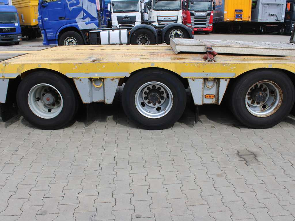 Podvalníkový návěs Nooteboom OSD-41-03, LIFT AXLE, DRIVEWAYS