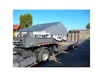 Trax Porte engin - Podvalníkový návěs