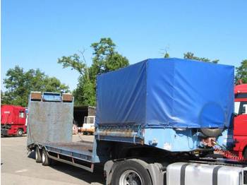 Trax -S 33-2W *Tieflader mit Hyd.Rampe* - Podvalníkový návěs