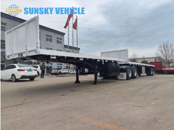 Nový Návěs valník/ Plato pro dopravu kontejnerů SUNSKY superlink trailer for sale: obrázek 3