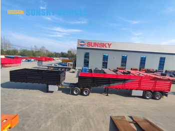 Nový Návěs valník/ Plato pro dopravu kontejnerů SUNSKY superlink trailer for sale: obrázek 4