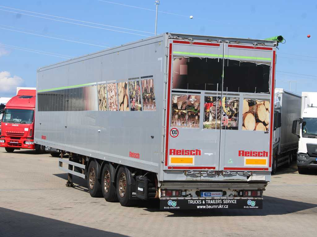 S posuvnou podlahou návěs Reisch R24, WALKINGFLOOR, LIFT AXLE, SAF