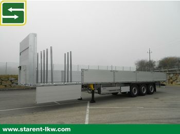Nový Návěs valník/ Plato Schmitz Cargobull Baustofftrailer, Rungen, 80cm Bordwände: obrázek 1