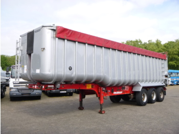 Sklápěcí návěs Fruehauf Tipper trailer alu 52 m3 + tarpaulin