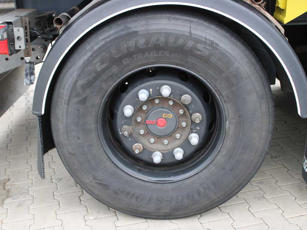 Sklápěcí návěs MEGA MEGA LIGHT, SAF, LIFTING AXLE, FOLDING ROOF