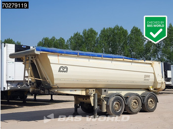 Menci S7R Steel Tipper Liftachse 27m3 - Sklápěcí návěs