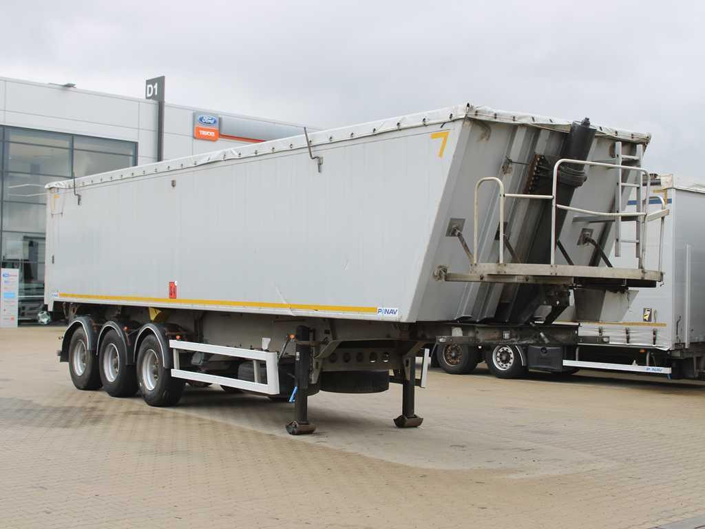 Sklápěcí návěs Panav NS139H, LIFT AXLE, 48m³