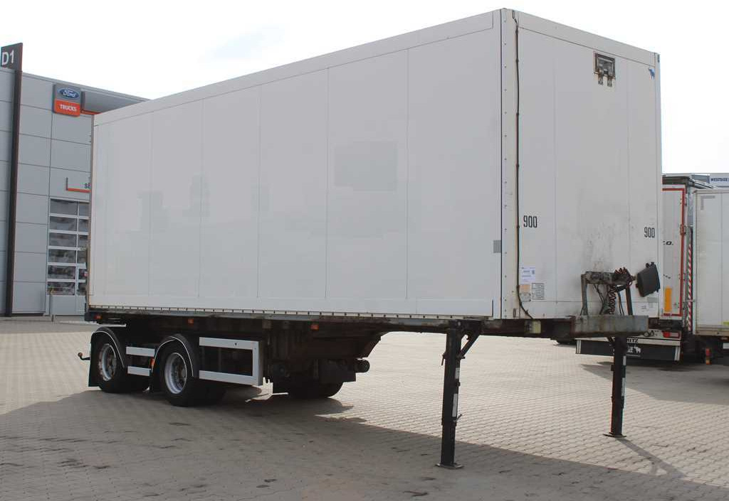 Skříňový návěs HFR SX20, AXLES 10t, EXPANDABLE