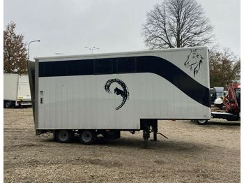 Návěs na přepravu zvířat minisattel trailer für Pferdetransport: obrázek 1