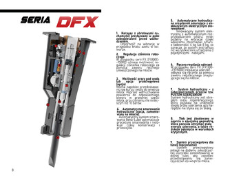 Nový Hydraulické kladivo pro Rýpadlo DEMOQ DFX8000 Hydraulic breaker 7800 kg: obrázek 3