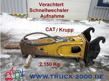 CAT Krupp HM 1500 Abbruchhammer komplett überholt - Hydraulické kladivo