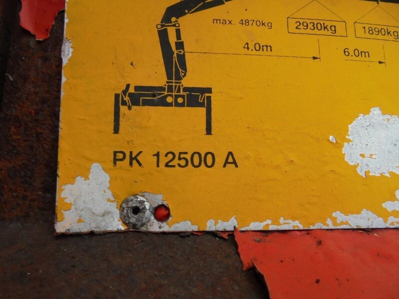 Hydraulická ruka pro Skříňová nástavba Palfinger Container + Palfinger PK 12500A 12.5 T/M: obrázek 7