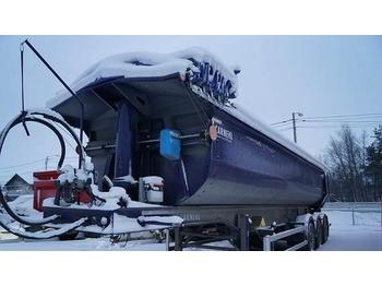 Carnehl 3 akslet tippsemi (aluminiums sider)  - Přívěs