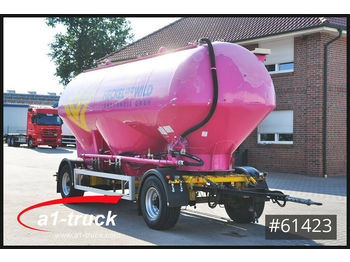Feldbinder HEUT 31.2, Silo, Futter 3 Kammern TÜV 07/2021  - Cisternový přívěs