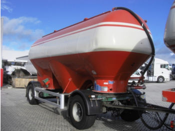 Feldbinder Siloaufbau / 2 Kammern / 18.000 l.  - Cisternový přívěs