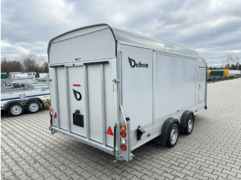 Nový Přívěs na přepravu automobilů Debon C1000 van cargo 3500 kg closed car trailer 500x200cm 2x doors: obrázek 5