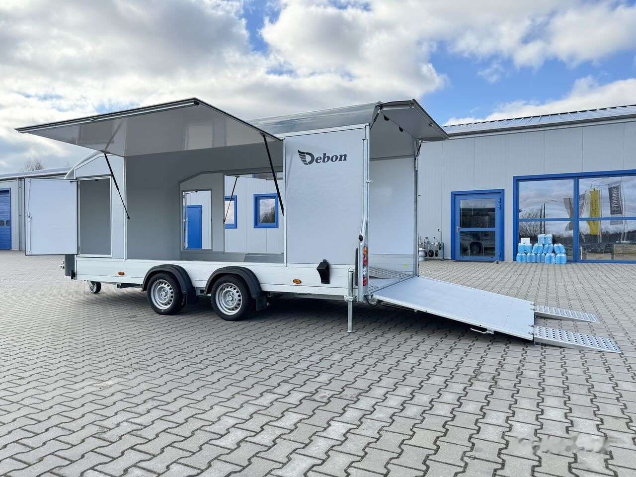 Nový Přívěs na přepravu automobilů Debon C1000 van cargo 3500 kg closed car trailer 500x200cm 2x doors: obrázek 37