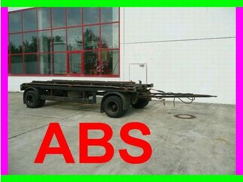  EGGERS 2 Achs Abrollmuldenanhänger mit ABS - Přívěs