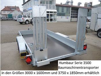 Nový Přívěs Humbaur - HS253718 Baumaschinentransporter mit Auffahrbohlen: obrázek 1