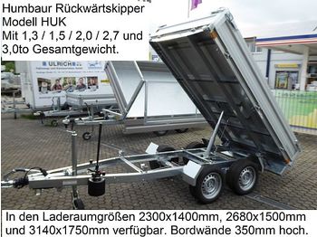 Nový Sklápěcí přívěs Humbaur - HUK303117 Rückwärtskipper Elektropumpe: obrázek 1