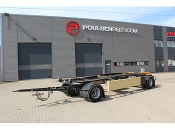 Kontejnerovy přívěs/ výměnná nástavba Huffermann 2-axle for container