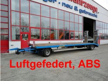 Podvalníkový přívěs pro dopravu těžké techniky Obermaier 2 Achs Tiefladeranhänger mit gerader Lad: obrázek 1