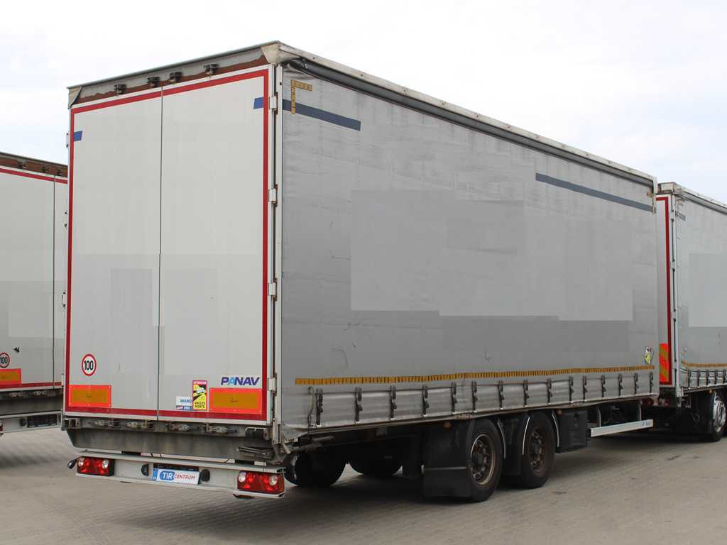 Plachtový přívěs Panav TV018M, LIFT ROOF