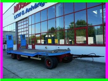 Goldhofer 3 Achs Tieflader Anhänger - Podvalníkový přívěs