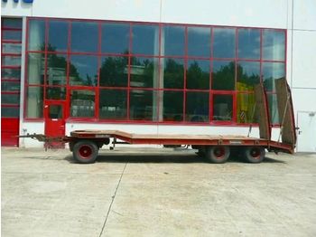 Goldhofer 3 Achs Tieflader Anhänger - Podvalníkový přívěs