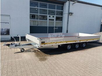  Eduard - Multitrailer Tridem 3500kg 556x220cm Alurampen - Přepravník stavebních strojů